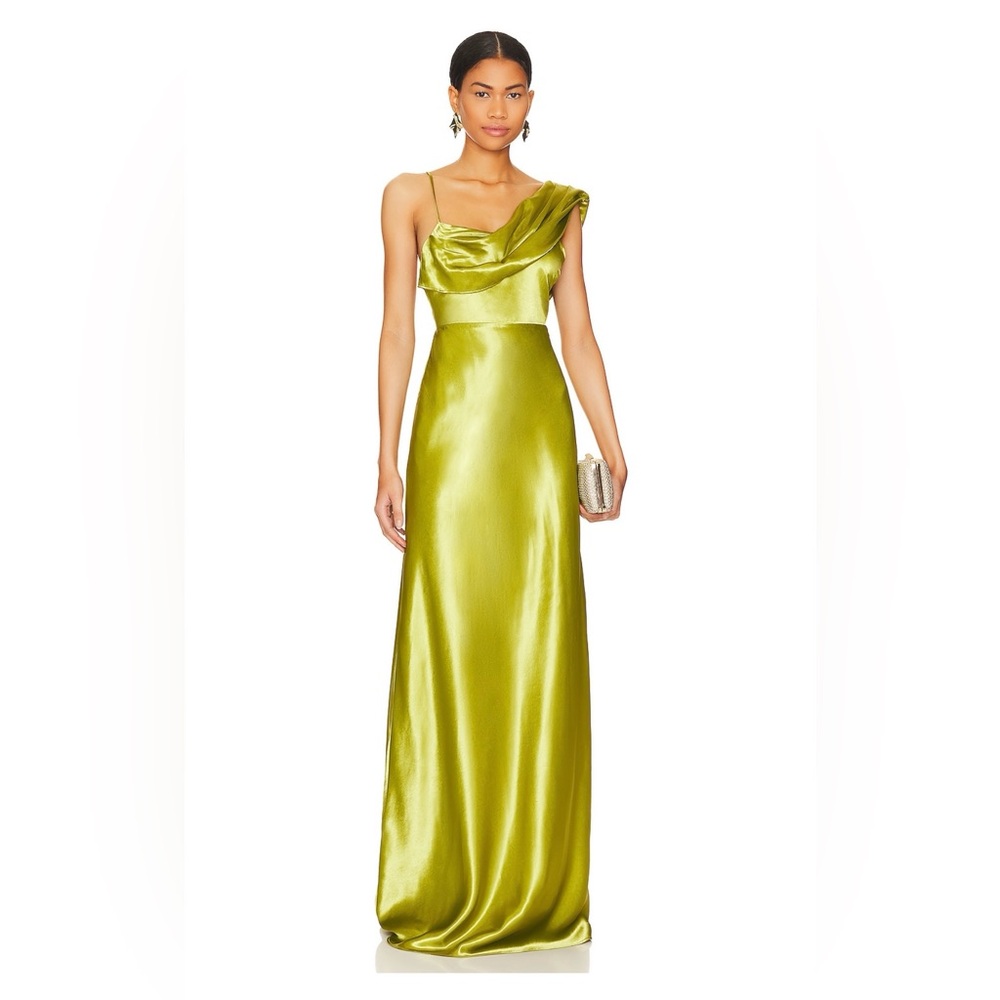 House of Harlow 1960 x Revolve Antonia Gown Green